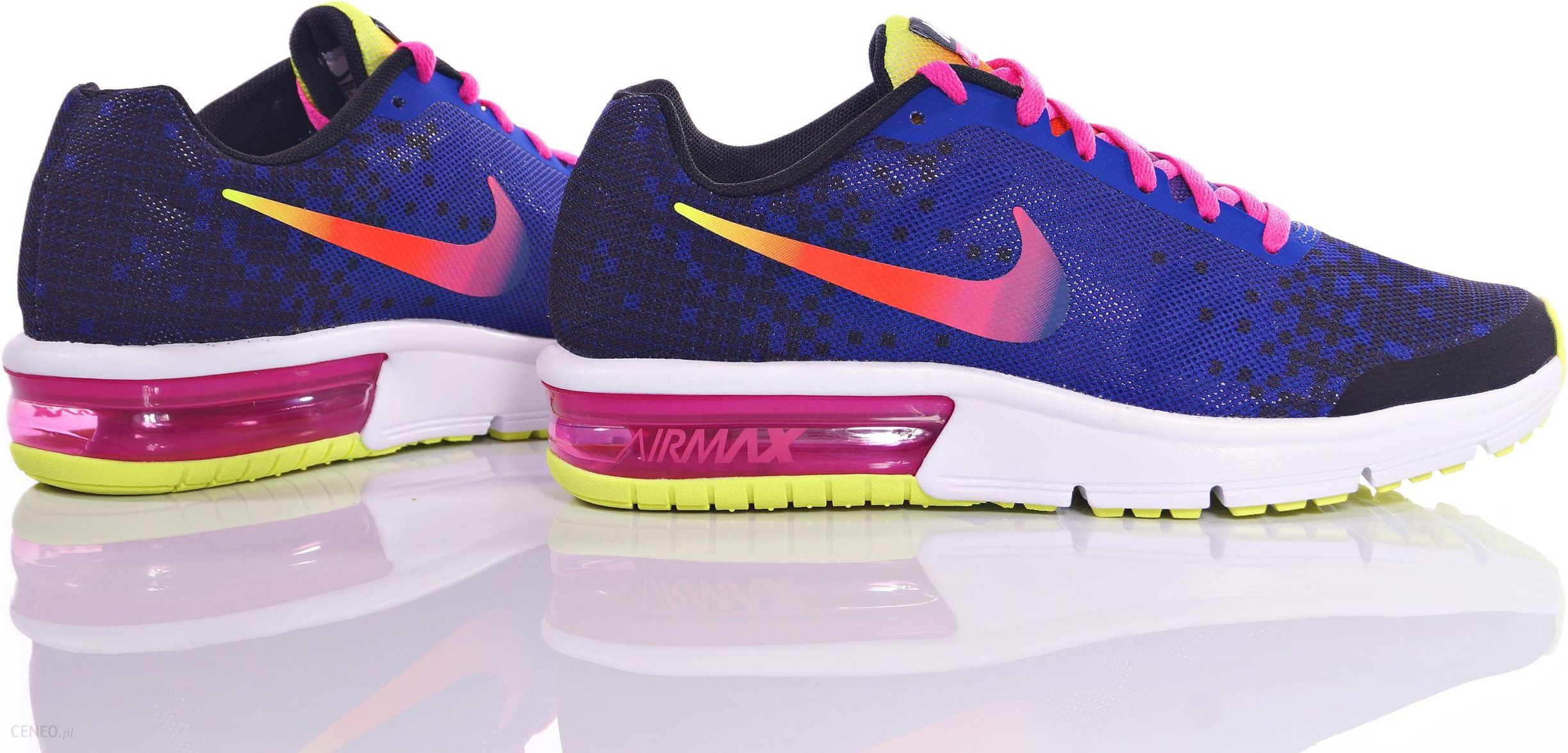 OBUWIE NIKE AIR MAX SEQUENT PRINT (GS) 820330-005) - i opinie - Ceneo.pl
