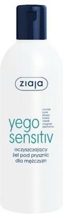 Ziaja Yego Sensitiv oczyszczający żel pod prysznic dla mężczyzn 300ml