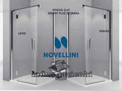 Kabina prysznicowa Novellini Modus G+F 70x100 MODULGF70L-D-1K+MODULF100-1K - zdjęcie 1