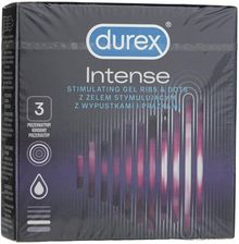 Zdjęcie Durex prezerwatywy Intense 3 szt. - Susz