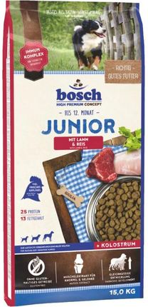Bosch Junior Lamb & Rice 15Kg