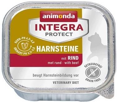 animonda Integra Protect Harnsteine z wołowiną tacka 100g