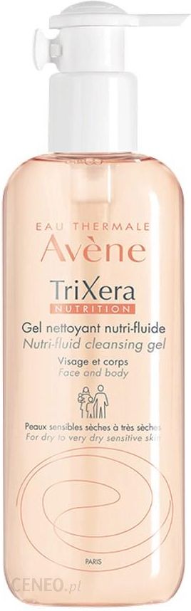 Avene TriXera Nutrition Nutri-Fluid żel oczyszczający 400ml