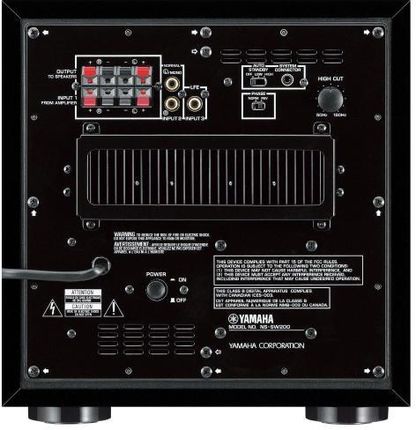 Yamaha NS-SW200 Piano Czarny - Opinie i ceny na Ceneo.pl