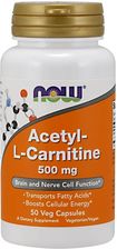 Zdjęcie NOW Acetyl L-Carnitine 500mg 50vegkaps - Zamość