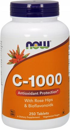 NOW Vitamin C-1000 Boiflavonoids 250vegkaps