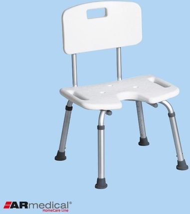 ARmedical Krzesło prysznicowe z wycięciem U AR-208