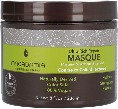Macadamia Ultra Rich Moisture Masque Nawilżająca maska do włosów grubych 236ml 