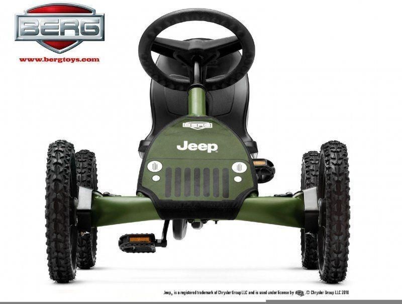 Berg Gokart Na Pedały Jeep Junior Bfr - zdjęcie 4 Berg Gokart Na Pedały Jeep Junior Bfr