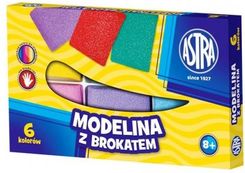 Zdjęcie Astra Modelina 6 Kolorów Brokat - Chełm