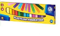 Zdjęcie Astra Plastelina 18 Kolorów Kwadratowa - Sosnowiec