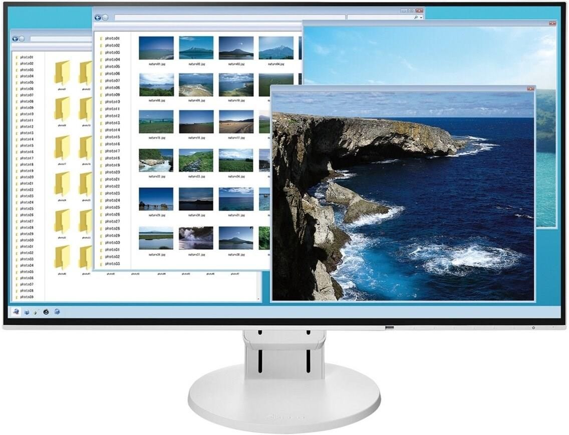 Monitor EIZO FlexScan 23,8 biały (EV2451 WT) - Opinie i ceny