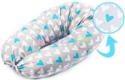 Zdjęcie Sensillo Poduszka Rogal Ciążowy Xl Turkusowe Serca - Lidzbark Warmiński