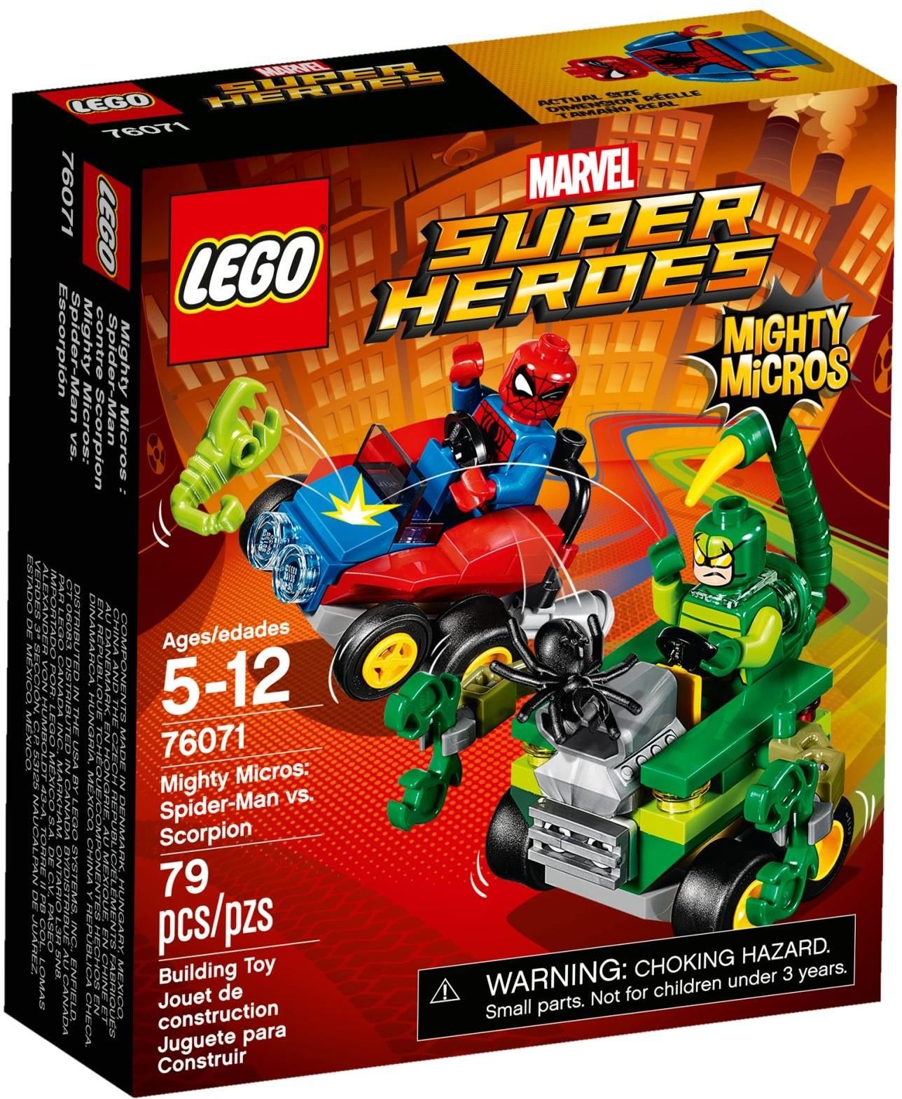 Klocki Lego Super Heroes Spider Man Kontra Skorpion 76071 Ceny I