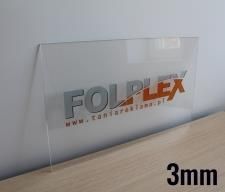 Folplex Druk Uv Na Plexi Bezbarwnej 3mm Z Materiałem Ceny I Opinie