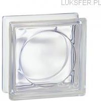 GLASSPOL 198 Transparent Round EI15 E60 pustak szklany luksfer