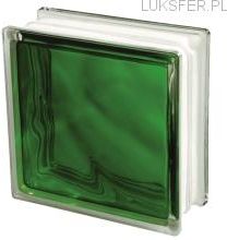 Seves Basic Brilly Emerald 1919/8 Wave pustak szklany luksfer