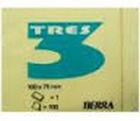 Zdjęcie Tres Notes Pastel Żółty 50Mm X 75Mm - Wolbrom