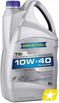 Ravenol TSi SAE 10W-40 CleanSynto 5l