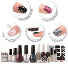 Rio Beauty Zestaw Do Pielgnacji Paznokci Complete Nail Art Glits Glamour Rio Nadg
