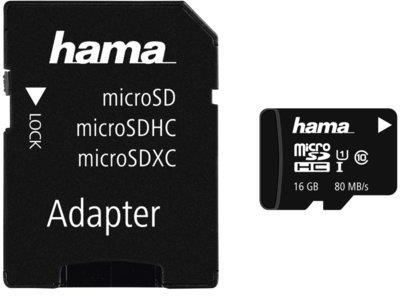 Hama microSDHC 16GB Class 10 (124150)