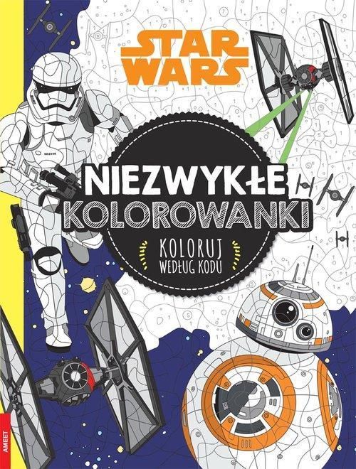 Star Wars Niezwykłe Kolorowanki Koloruj Według Kodu Ceny I Opinie