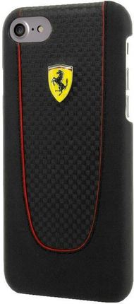 Ferrari Pit Stop Black Trim iPhone 7 Black Carbon (fepihcp7bk)