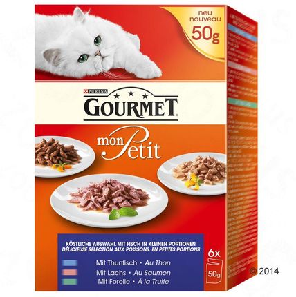 Gourmet Mon Petit Mięsne Duetti 6x50g