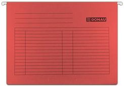 Donau Teczka Zawieszkowa , A4, 230Gsm, Czerwona