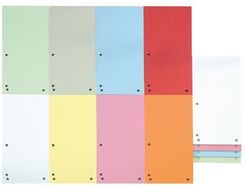 Zdjęcie Donau Przekładki , Karton, 1/3 A4, 235X105Mm, 100Szt., Mix Kolorów - Sulęcin