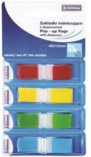 Zdjęcie Donau Zakładki Indeksujące , Pp, 12X45Mm, 4X35 Kart., Mix Kolorów - Bisztynek