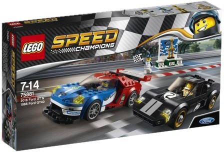 LEGO Speed Champions 75881 Ford Gt 2016R. I Ford Gt40 1966R.