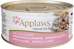 Karma dla kota Applaws Natural Cat Food Filet z tuńczyka z krewetkami 156g - zdjęcie 1