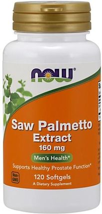 Now Foods Saw Palmetto Extract 160 mg 120 kaps.