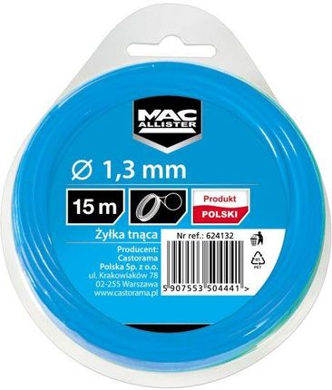 Macallister Ostrze tnące 1,3 mm / 15 m okrągłe