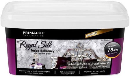 Primacol Farba Royal Silk 1 kg srebrna