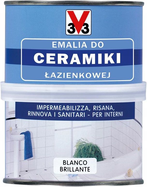 Farba V33 Farba renowacyjna Ceramika Łazienkowa 0,5l biała - Opinie i ...