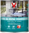 Farba na różne powierzchnie V33 DIRECT PROTECT metaliczny antracyt 0,75L