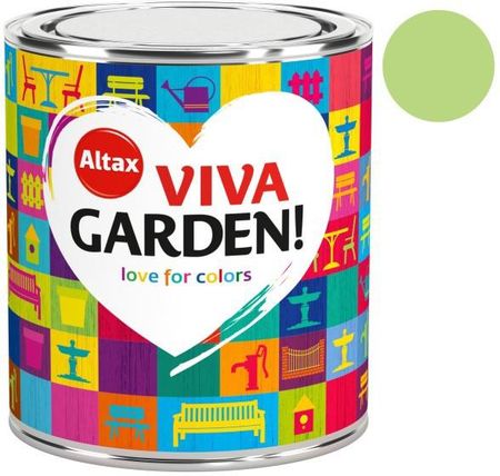 Altax Emalia akrylowa Viva Garden limonkowy ciemiernik 0,75l