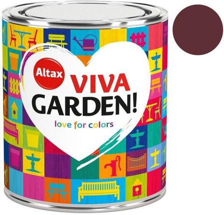 Altax Emalia akrylowa Viva Garden wiklinowy koszyk 0,75l