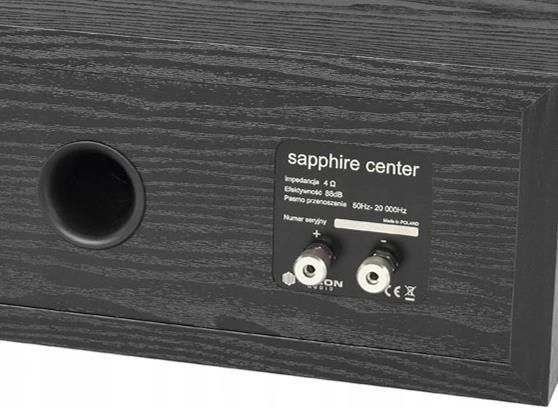 фото Акустична система центрального каналу Pylon Audio Sapphire Center Black