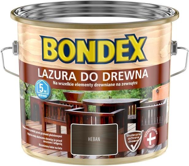 Heban na zewnątrz