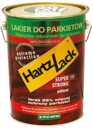 Hartzlack Lakier do parkietu HartzLack satyna mat 5l