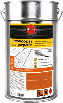 Altax Preparat owadobójczy bezbarwny 15 l