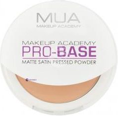 MUA Pro-Base Matte Satin Pressed Powder puder w kamieniu Soft Beige 6,5g