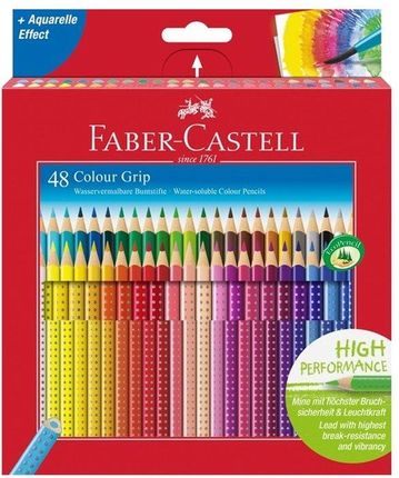 Faber-Castell Kredki trójkątne 48 kolorów Grip 2001