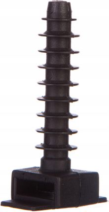 Em Group Kołek montażowy płaski czarny do opasek F=6mm BMN5456AE 100szt.