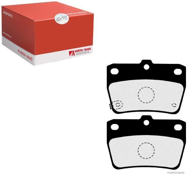 Herth+Buss Jakoparts J3612020 Kit Pastiglie Freno A Disco - Ricambio Auto Di Qualità, Compatibile Con Marelli