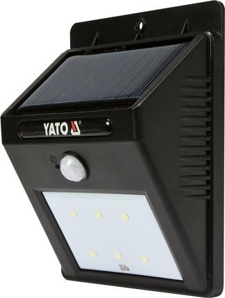 Yato Lampa ścienna solarna z czujnikiem ruchu 6 SMD LED YT81856