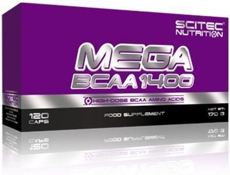 Scitec Mega Bcaa 1400 120 Caps